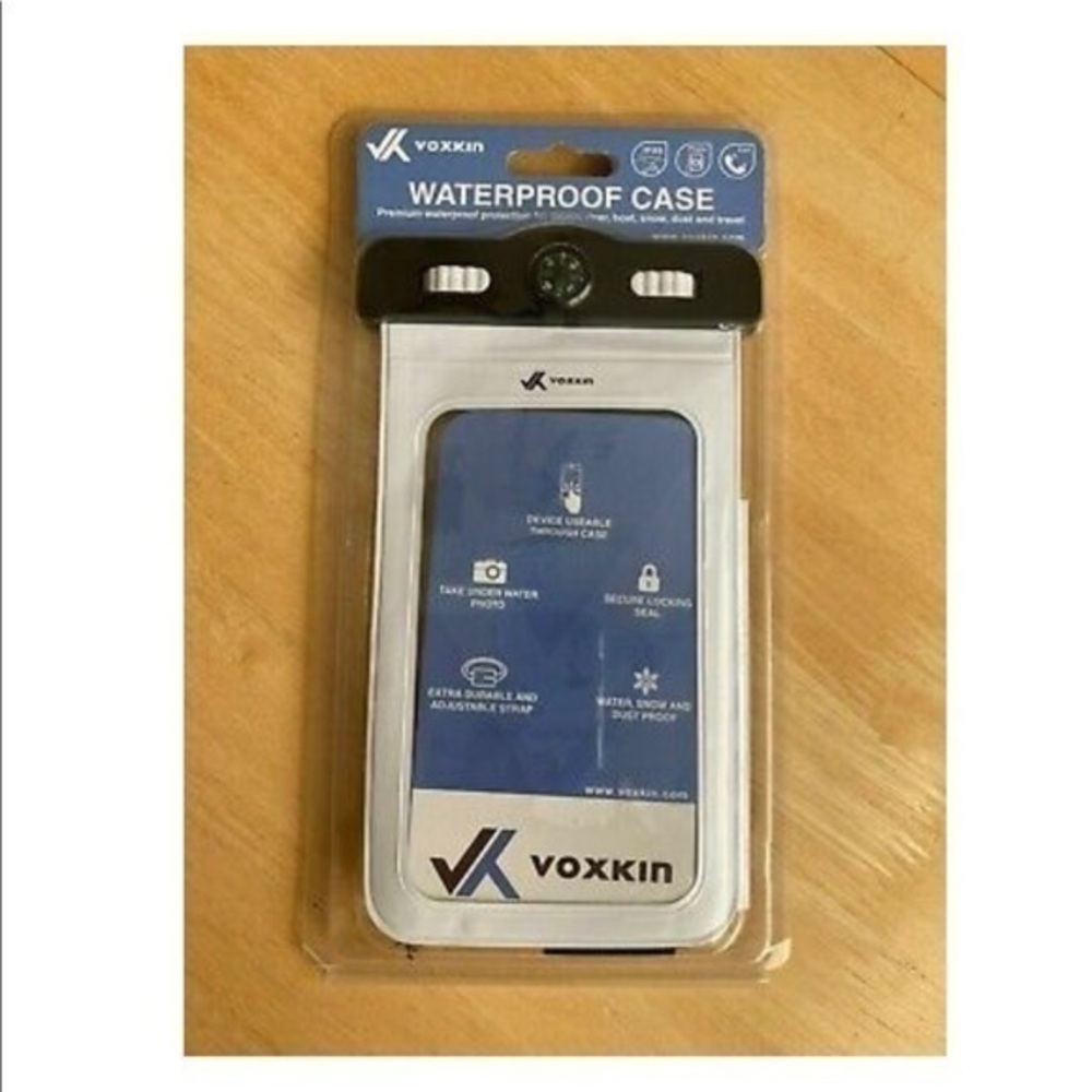 Voxkin Waterproof Case - Waterproof Phone Bag with Lanyard & Armband